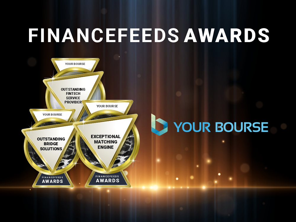 Your Bourse won three Awards by Finance Feeds Awards